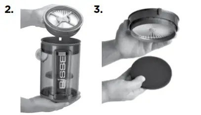 Bissell 1132 Series Symphony All-In-One Vacuum and Steam Mop - Cleaning or Replacing the