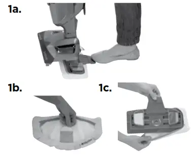 Bissell 1132 Series Symphony All-In-One Vacuum and Steam Mop - Getting Ready