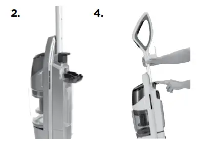 Bissell 1132 Series Symphony All-In-One Vacuum and Steam Mop - Getting Ready2