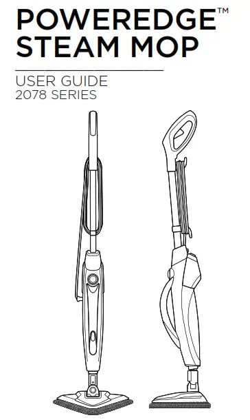 Bissell 2078 Series Poweredge Steam Mop - steam mop