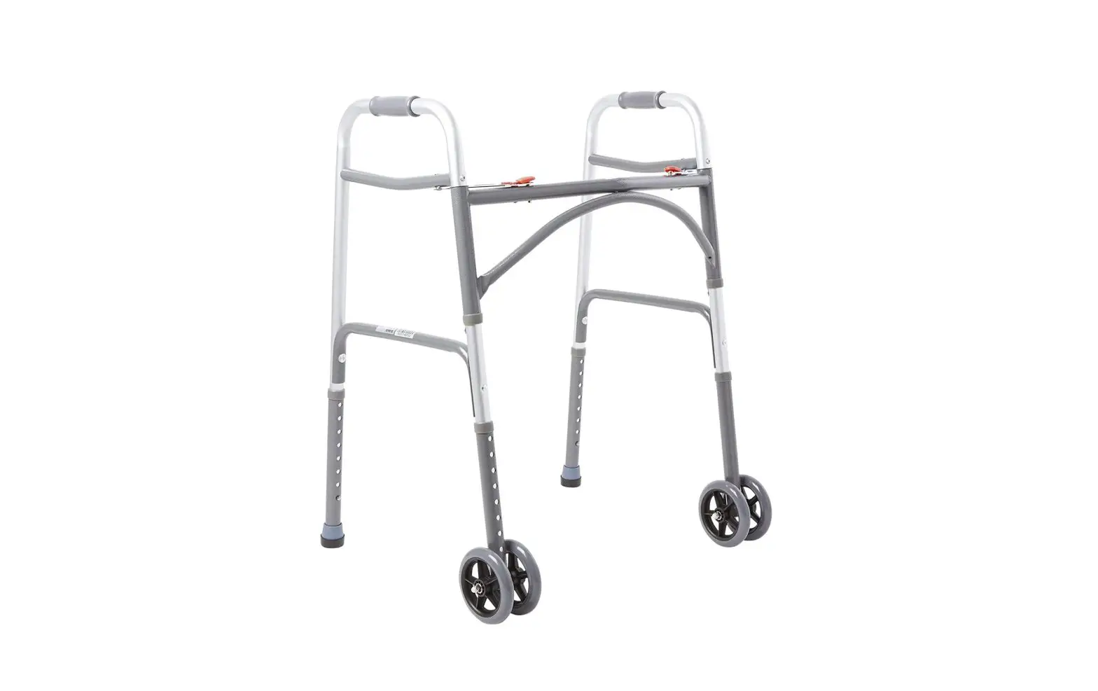Mckesson 146-10220-2ww Heavy Duty/adult With 5-inch Wheels Folding Walker Instructions