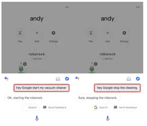 roborock S4Max Robot Vacuum Cleaner - cleaning