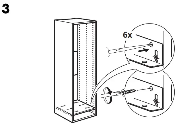 IKEA FORKYLD Fridge with Freezer Compartment-FÖRKYLD 3