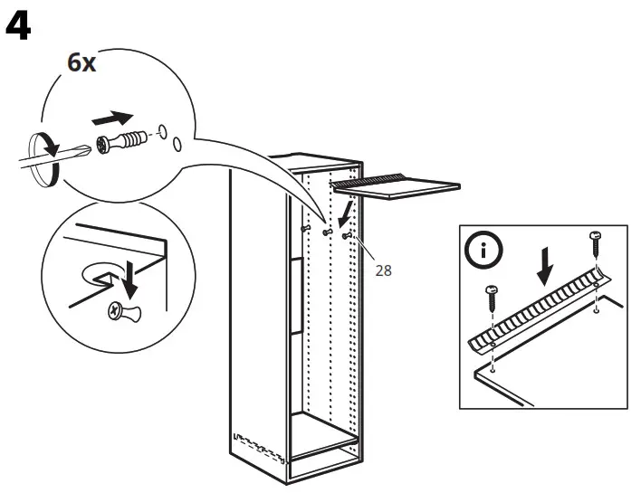 IKEA FORKYLD Fridge with Freezer Compartment-FÖRKYLD 4