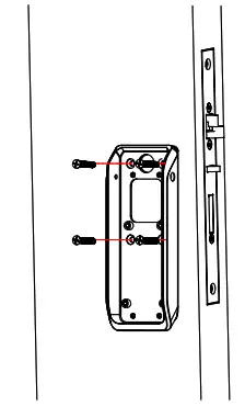 PHILIPS EasyKe 6100 Puysh-pull Smart Door Lock - Installation steps 5