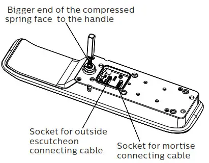 PHILIPS EasyKe 6100 Puysh-pull Smart Door Lock - Installation steps 6