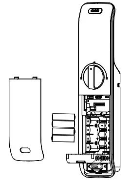 PHILIPS EasyKe 6100 Puysh-pull Smart Door Lock - Installation steps 8