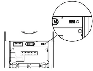 PHILIPS EasyKe 6100 Puysh-pull Smart Door Lock - Restore to default settings