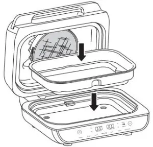 NINJA AG551UK Health Grill and Air Fryer - Roast