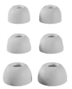 ZVOX AccuVoice AV30 True Wireless Earbuds with Active Noise Cancellation - Small domes