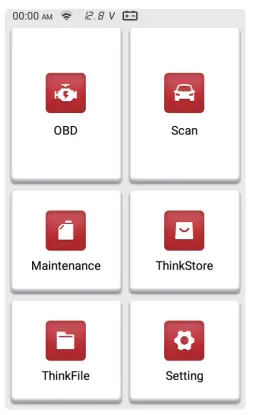 THINKCAR TKSD6 THINKSCAN SD Car Diagnostic Tool - Functions Description