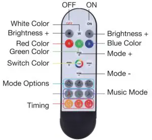 DR-CAR CYTT-149 ARGB Magic RGBIC Interior Car Lights - Remote Control