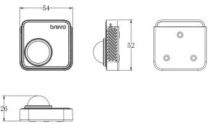 Shenzhen Step Electronic Lighting JDWGWR01 Bluetooth Wireless PIR Sensor - fig 1