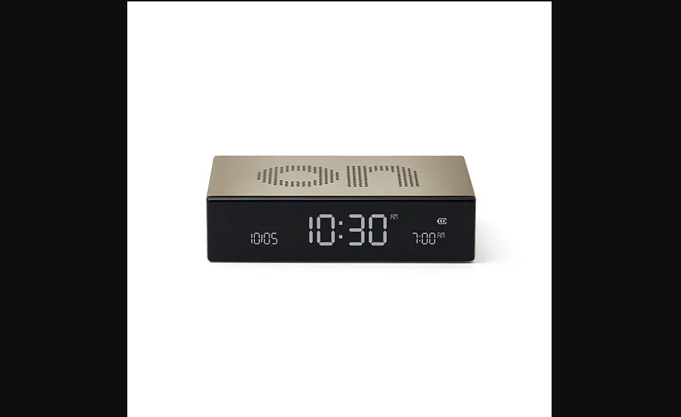 Lexon Lr152 Flip Premium Reversible Lcd Alarm Clock Instruction Manual