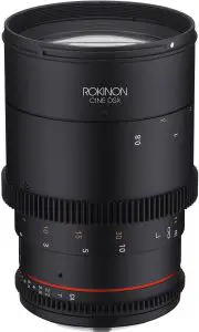 ROKINON DSX135 135mm T2.2 DSX High-Speed Cine Lens