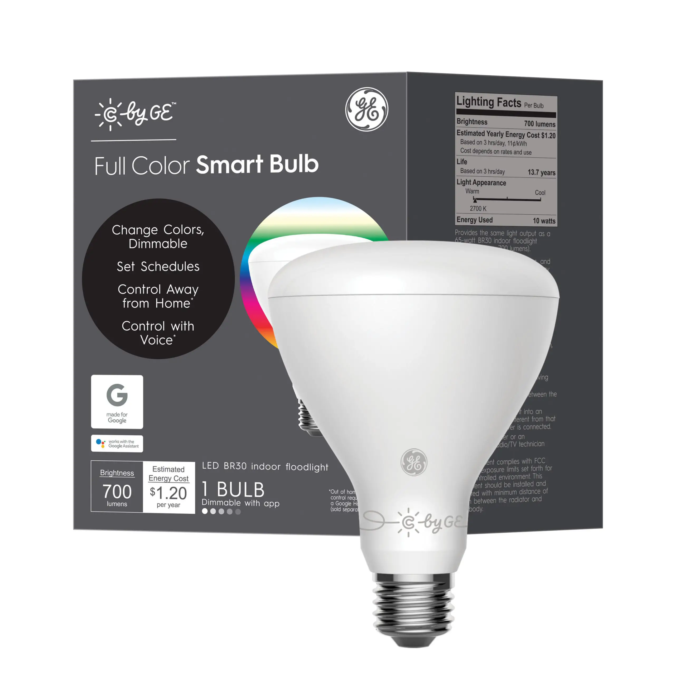 Full Color BR30 Smart Bulb
