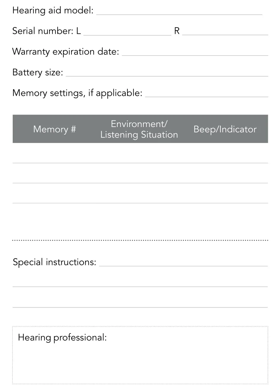 AGX Evolv AI Hearing Aids - Hearing Aid Information
