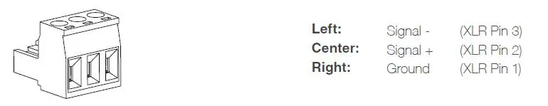 AUDAC ARES5A 2 Way Stereo Active Speaker System FIG 3