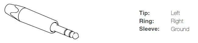 AUDAC ARES5A 2 Way Stereo Active Speaker System FIG 5