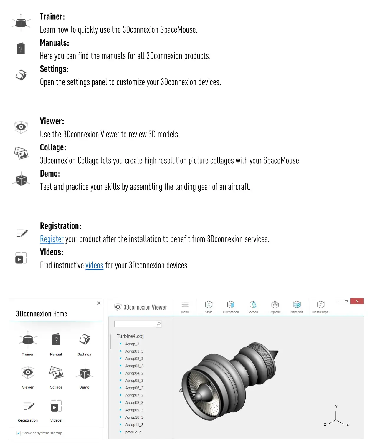 3Dconnexion 3DX-700084 SpaceMouse Wireless - 3Dconnexion Home