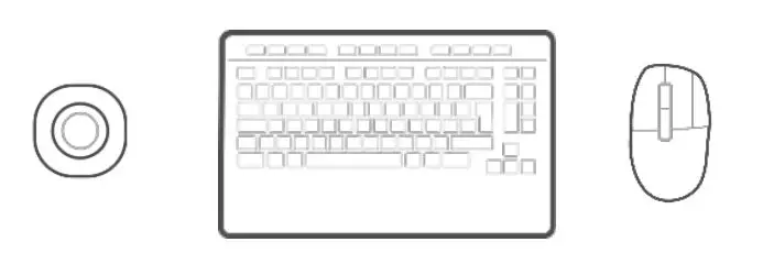 3Dconnexion 3DX-700084 SpaceMouse Wireless - Desktop Setup