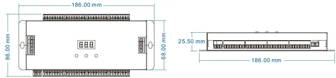 SKYDANCE ES32 PIR Sensor Stair Light Controller FIg2
