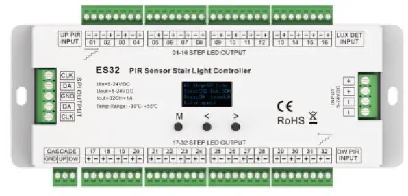 SKYDANCE ES32 PIR Sensor Stair Light Controller Product