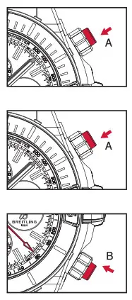 BREITLING Super Chronomat 44 Four Year Calender Stainless Steel Watch - MEASURING