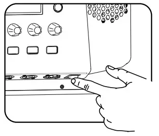 Godox LD75R LED Video Light- Power switch 1