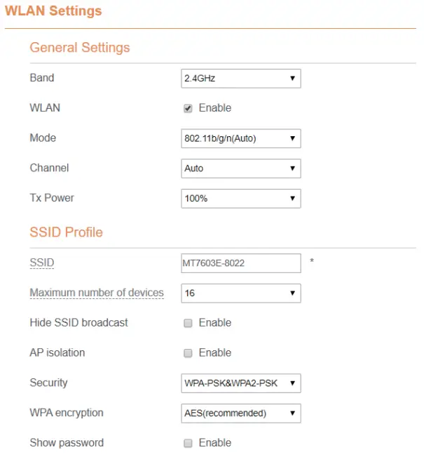 BTI WIRELESS CP860 LTE Indoor CPE -wlan