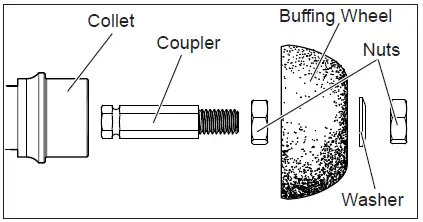 milwaukee 2409-20 M12 Fuel Low Speed Tire Buffer fig 3