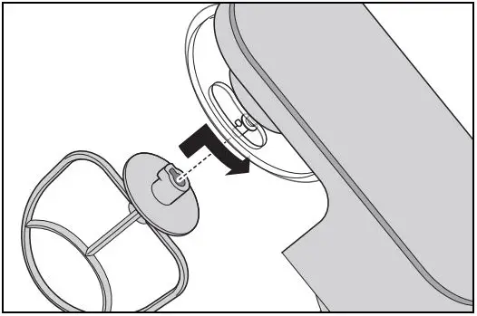 FIG 6 Inserting the mixing tool