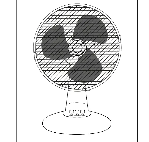 Russell Hobbs Rhpdf0911 9 Inch Desk Fan Instruction Manual
