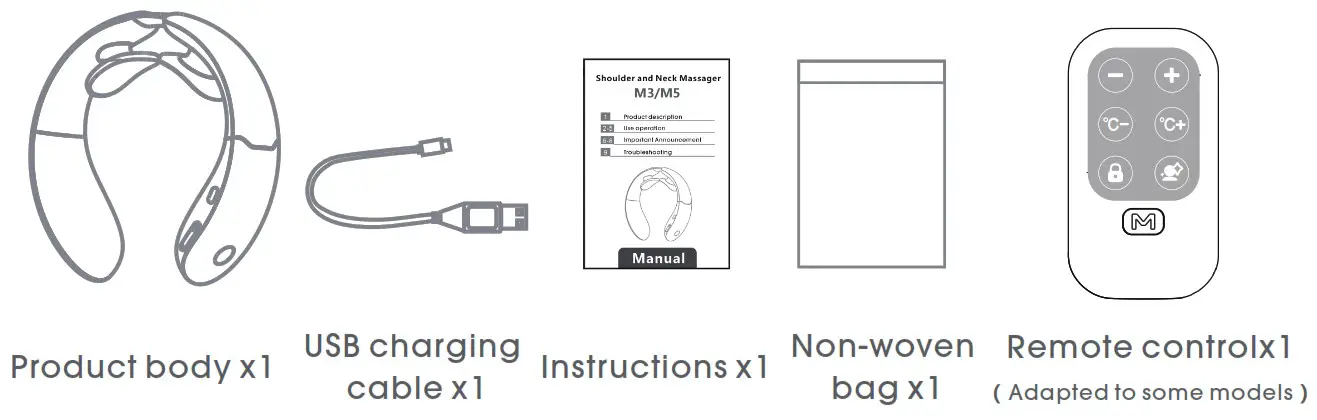 Shenzhen Karq Electronic M5 Shoulder and Neck Massager - Product description
