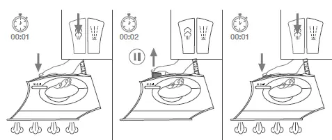 SINGER SteamCraft Plus 220V Steam Iron 7