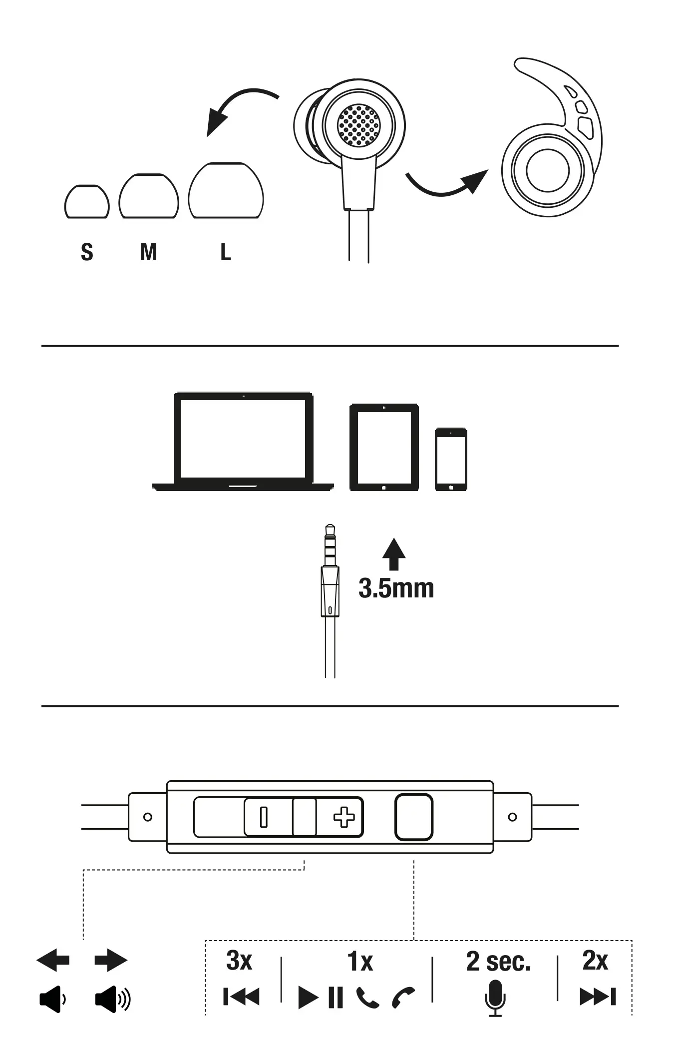 FRESH N REBE 3AEP100 In-Ear Headphones - overview