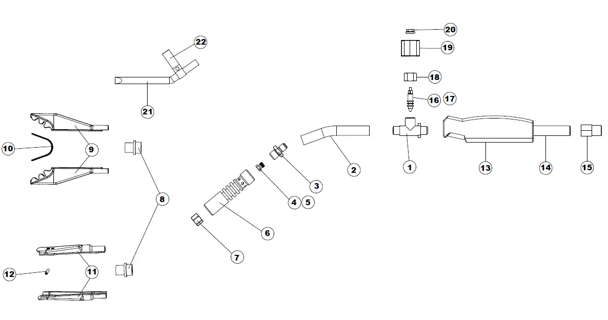 CHICAGO ELECTRIC 91899 Propane Torch With Three Burners fig 4