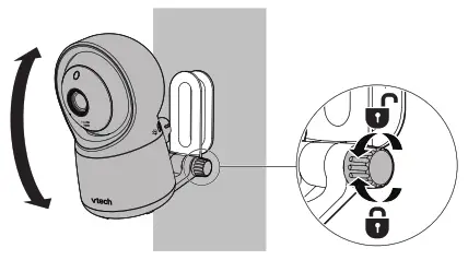 vtech Smart Wi-Fi 1080p Video Monitor - direction