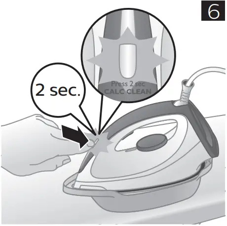 PHILIPS HI5917 20 Steam generator iron 6