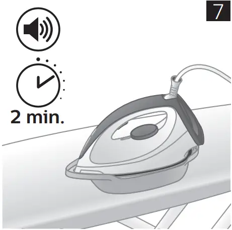 PHILIPS HI5917 20 Steam generator iron 7