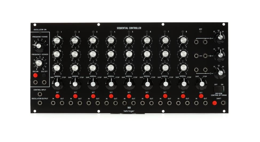 Behringer 960 Sequential Controller Legendary Analog Step Sequencer Module For Eurorack User Guide