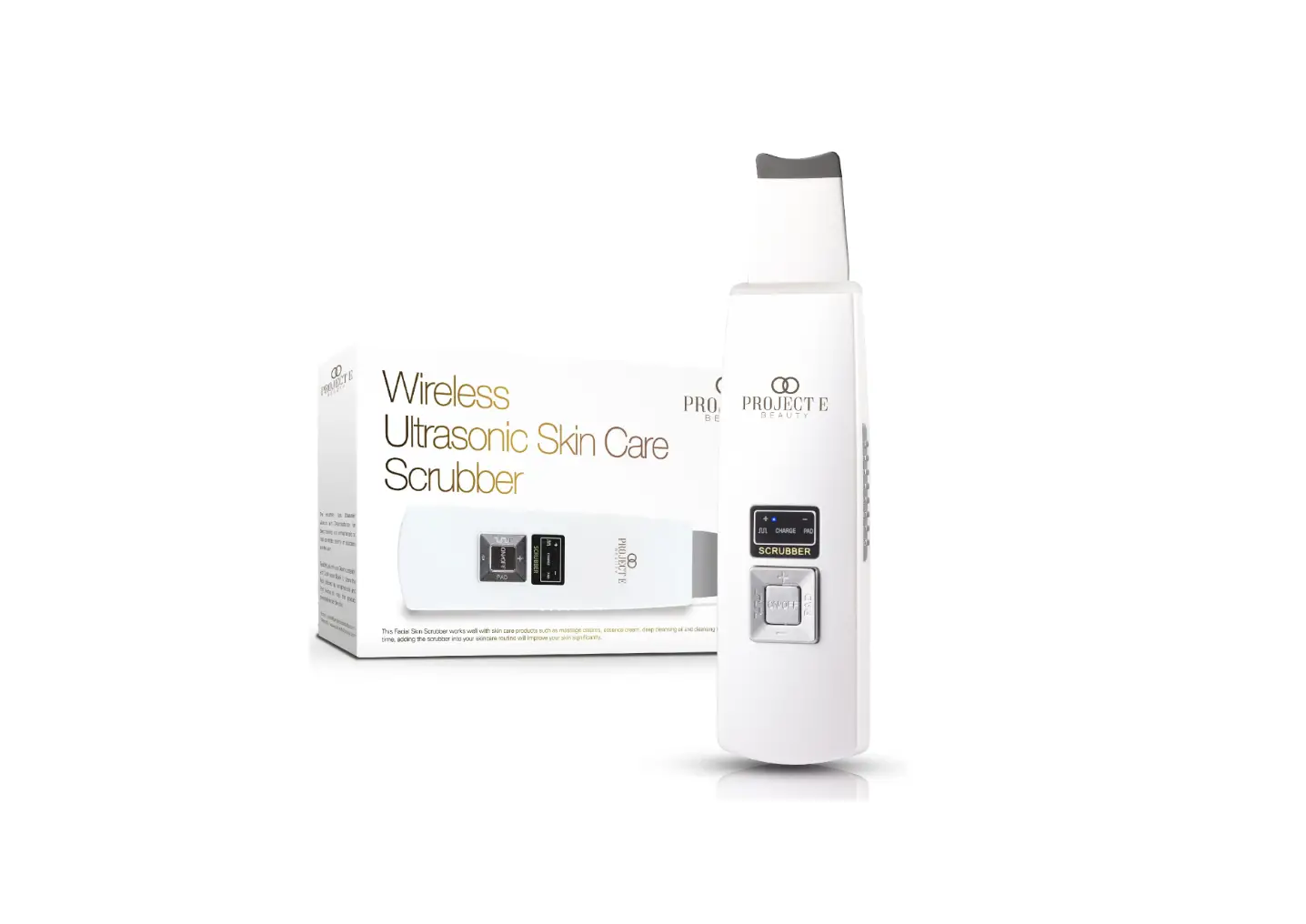 Project E Beauty Pe066 Wireless Skin Ultrasonic Scrubber User Manual
