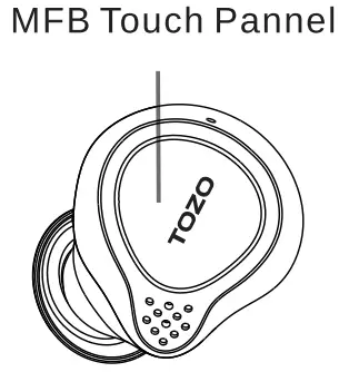 TOZO NC7 TWS ANC Earbuds If you acci