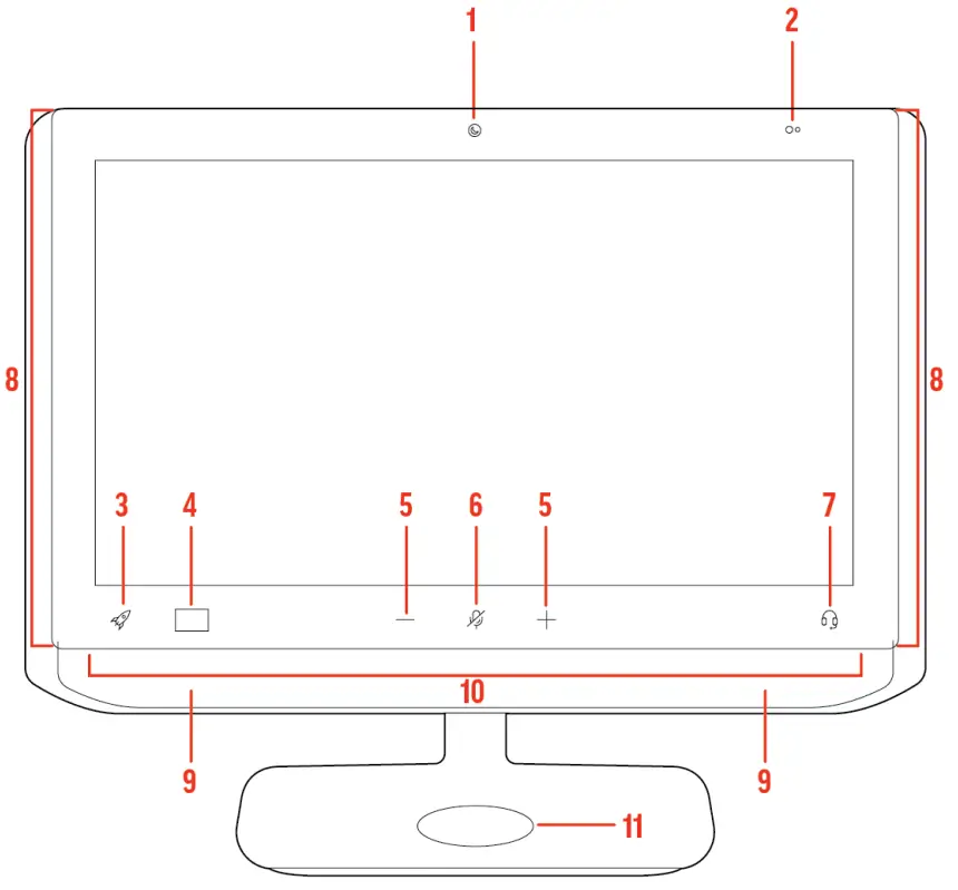poly Studio P21 Personal Meeting Display