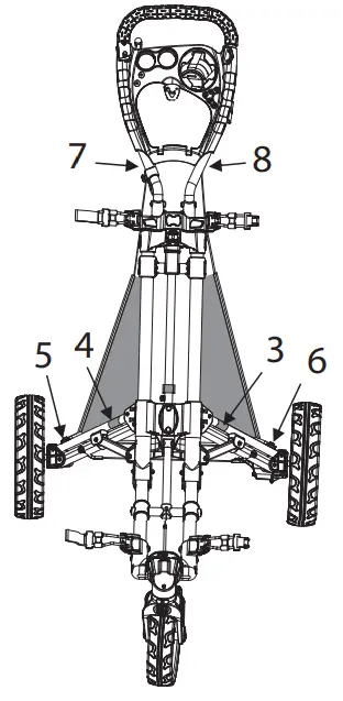 serenelife SLGZ48 Foldable 3-Wheel THE BASKET