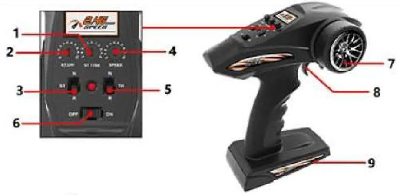 Shantou City Chenghai Jingwei Industrial 866-1012141618 Remote Control Car - 10