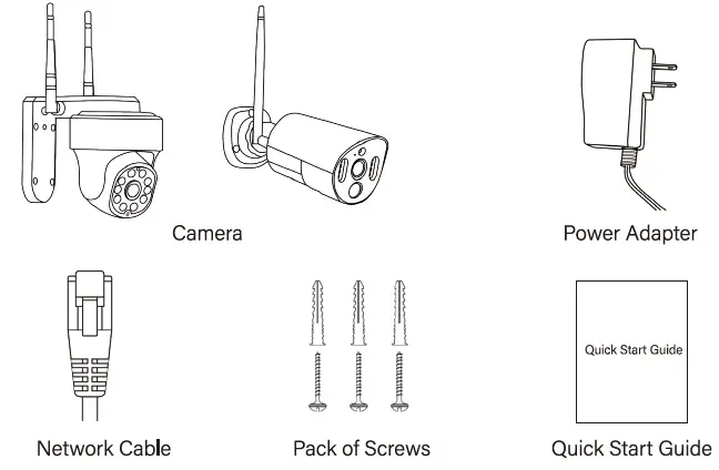 xmarto WW2024-Q2 Wireless IP Camera fig 1