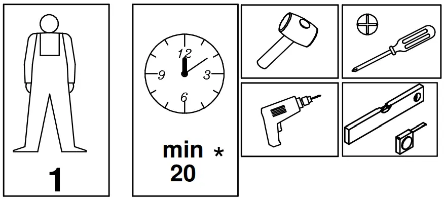 FORMA IDEALE UNI NO2F BEDSIDE TABLE - fig1