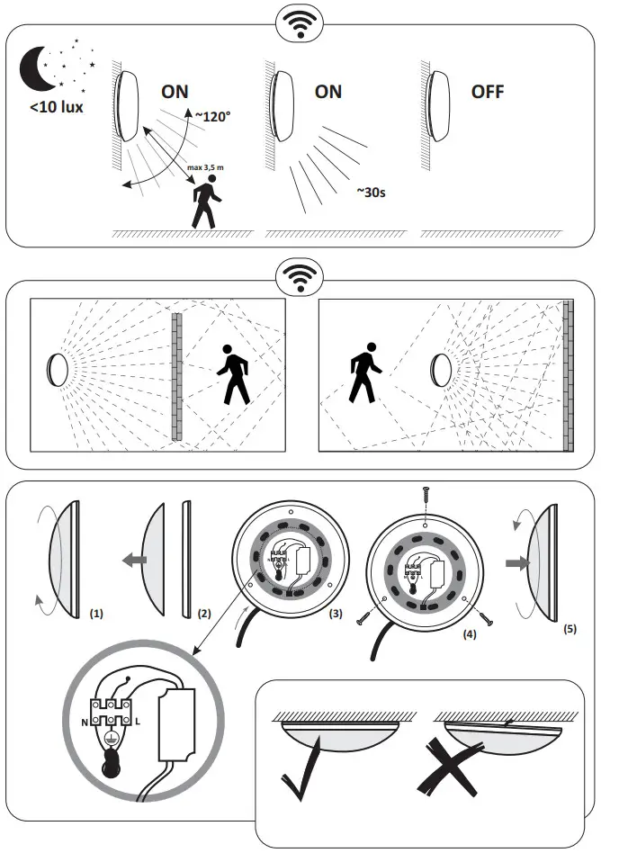 Sanico CELINA XDDL26WW Plafon LED - Figure 4