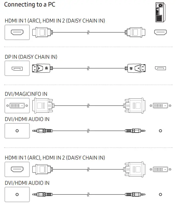 SAMSUNG QM98TB 98 Inch UHD Standalone Smart Signage Display - Parts 2